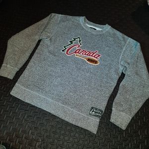 Roots Salt & Pepper Crew neck